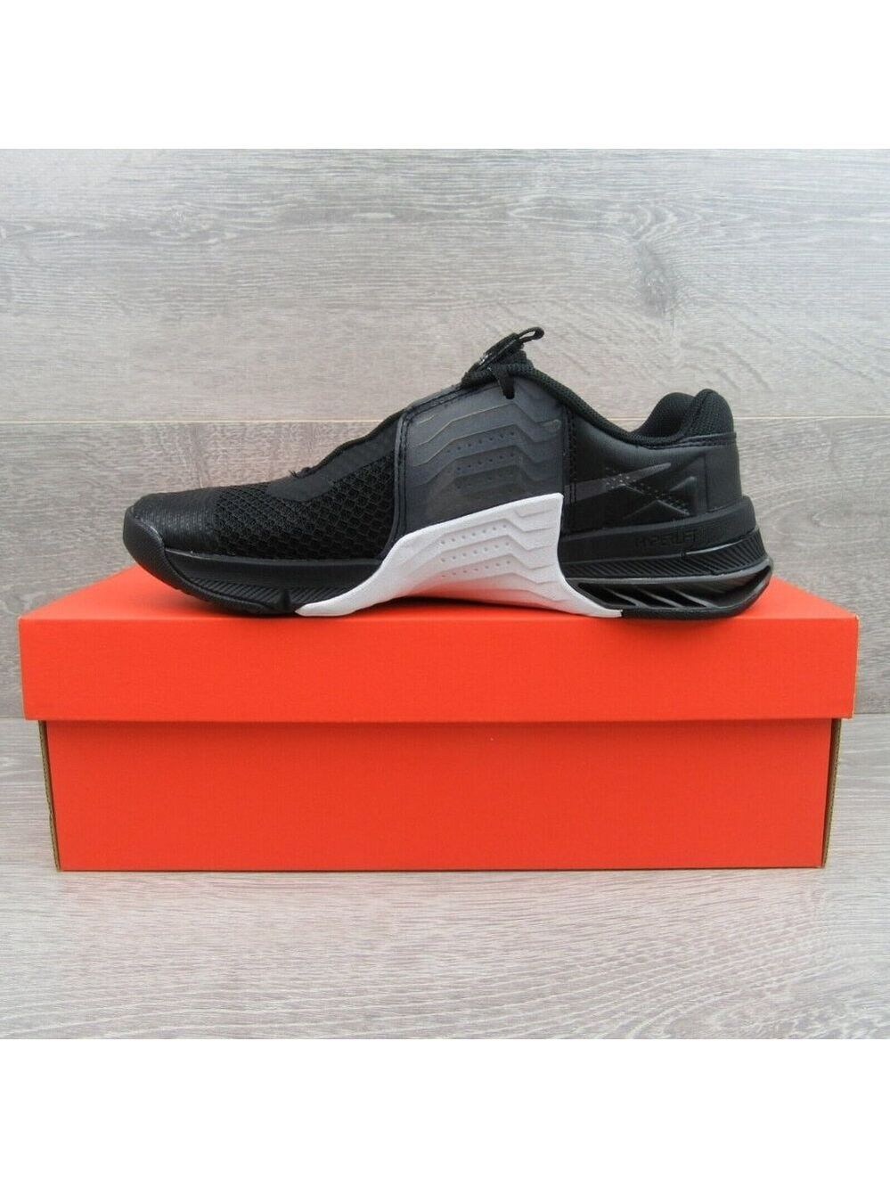 Nike Metcon 7 Gym Training Shoes Womens Size 9 Black White NEW - Picture 3 of 10